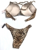 New Size Med / 38C | VICTORIA'S SECRET SWIM Full Coverage Leopard Print 2-Piece Push-Up Top Bikini Set | Over $80 Retail Value! - 2
