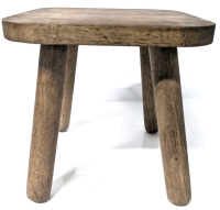 Adorable New Wood Step Stool / Plant Stand | 9.25" x 9.25" x 9.25" Tall