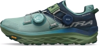 New Ladies Size 10.5 | ALTRA M Mont Blanc Boa Trail Running Shoes (Blue/Green) | Retails for Over $260!