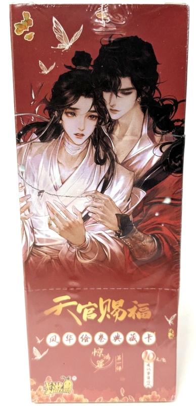 New TGCF Tian Guan Ci Fu / Feng Hua Scroll Trading Card Collection Box | 18 Packs in Box, 5 Cards per Pack