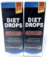 2 New DIET DROPS Dietary Supplements &bull; 60ml ea | EXP 12/2026
