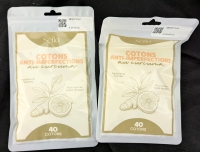 80 New S&egrave;fia Anti-Imperfections Cotons. 40 per Pack. Expires 20/11/27