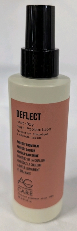 New AG Care Deflect Fast Dry Heat Protection. 148 ml.