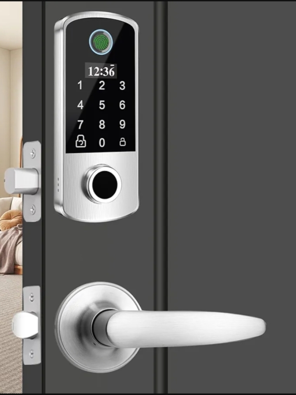 New Smart Door Handle Set. Panels Measure 7" Tall