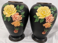 2 Brentleigh Ware Arundale Vases. 11" Tall.