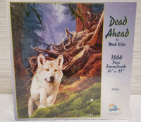 New sealed 1000 piece puzzle DEAD AHEAD by Mark Kelso