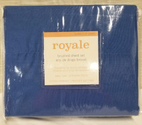 New ROYALE Queen Size Sheet Set