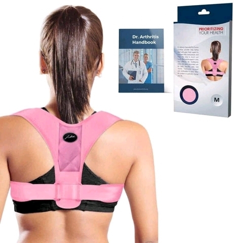 New Supportive Back Brace and Posture Corrector & Dr. Arthritis Handbook