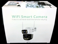 New WiFi Smart Indoor Security Camera with App Support & 128gb Micro SD Card