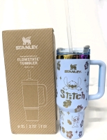 New Stanley x Disney's STITCH "The Quencher H2.0" Flowstate Tumbler (1.18L)