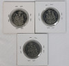 1968 - 2002 Canadian 50 Cent Half Dollar Coins . 1968 , 1973 , 1974 , 1976 , 1978 , 1987 , 1989 , 1997 & 2002 . Nine (9) Coins - 2
