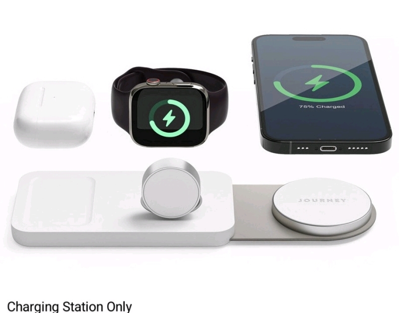 New JOURNEY SWIV 3-in-One Wireless Charging Station | Retails for $139.99!
