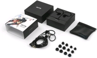 New TRUTHEAR GATE Dynamic Driver in-Ear Headphone 3.5mm Interchangeable Headphone Cable Headphone (Black, Without mic)