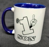 3 New Family Mugs. World's Greatest Dad, #1 Son & Mamacita. Tallest mug 3.75". - 3