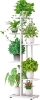 New 6 Tier Plant Stand. Model H917. Colour White. 17"x8.7"x42.5".