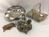 Collectible Silver Plate & Brass