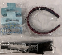 New Hair Accessories & Styling Lot. Hairband Measures 6" Tall.