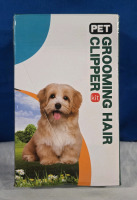 New Pet Grooming Hair Clipper Kit Includes Clipper W/ 4 Clipper Attachments
