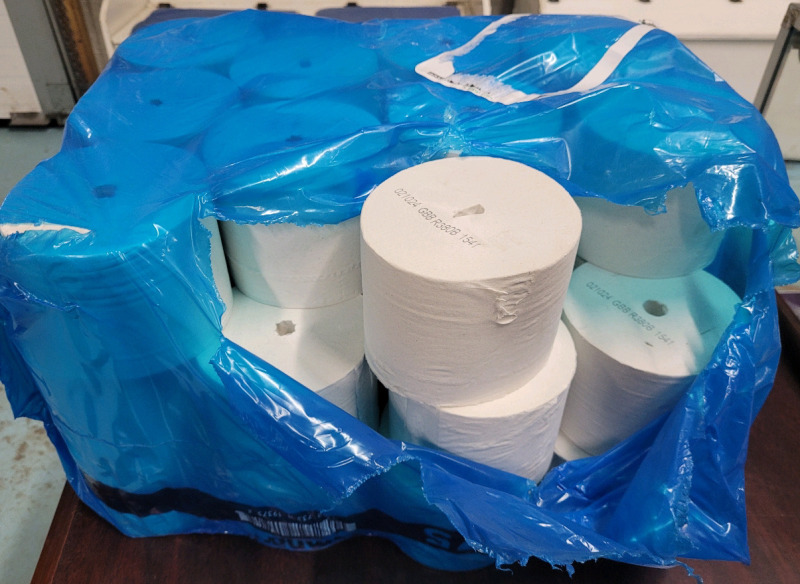 34 New Rolls of Unbranded 2-Ply Bathroom Tissue
