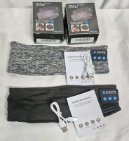 2 New Headband-Headphones, for Sleep for Working Out