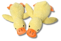 2 New Calming Squeaking Duckie Dog Toys | 10.25" - 12" Long