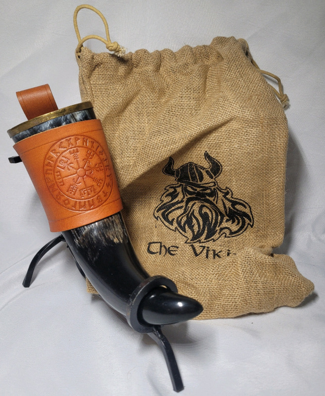 The Viking OX / Buffalo Horn Drinking Mug - New