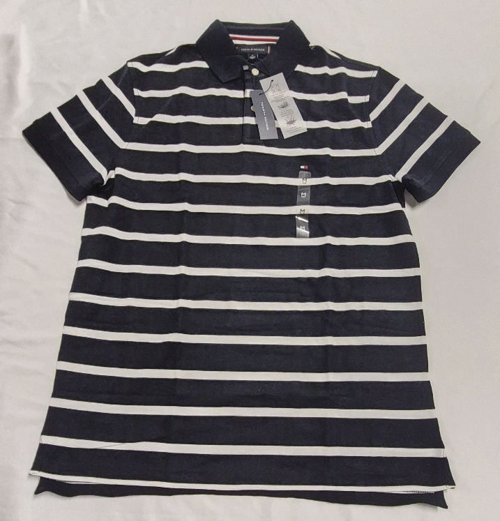 New TOMMY HILFIGER sz Med Men's Collared Shirt Retails for $74.50