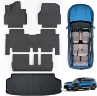 New AltraVos Floor Mats & Trunk Mat Set for 2024 KIA EV9 7-Seats. Retails for over $220