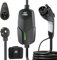 New - EVDANCE Level 2 EV Charger 7.68KW , 14-50 Plug 32 Amp Portable Electric Vehicle Charger w/25ft Cable Outdoor SEA J1772 EV Car Charging Station Compatible with All J1772 Evs . Retail $350