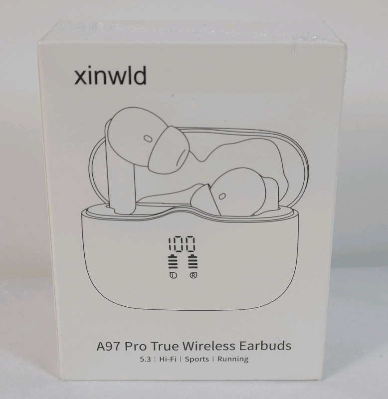 New - Xinwld A97 Pro True Bluetooth Wireless Earbuds .