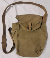 Vintage Military Army Canvas Kit Bag .