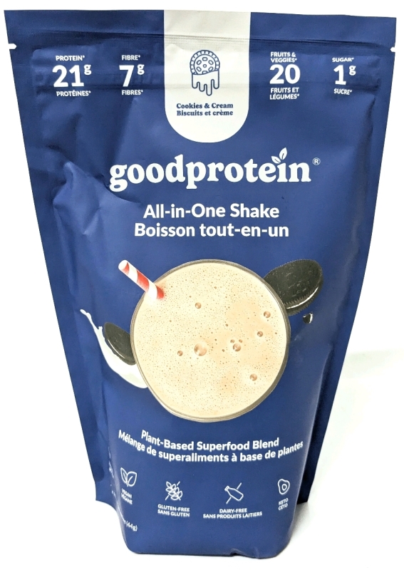 New GoodProtein All-in-One Shake : Cookies & Cream | 440g | EXP 11/2025