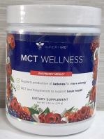 New Gundry MD MCT Wellness Raspberry Medley Powder Dietary Supplement (216g)