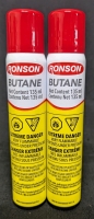 2 New: Ronson Butane - 135ml