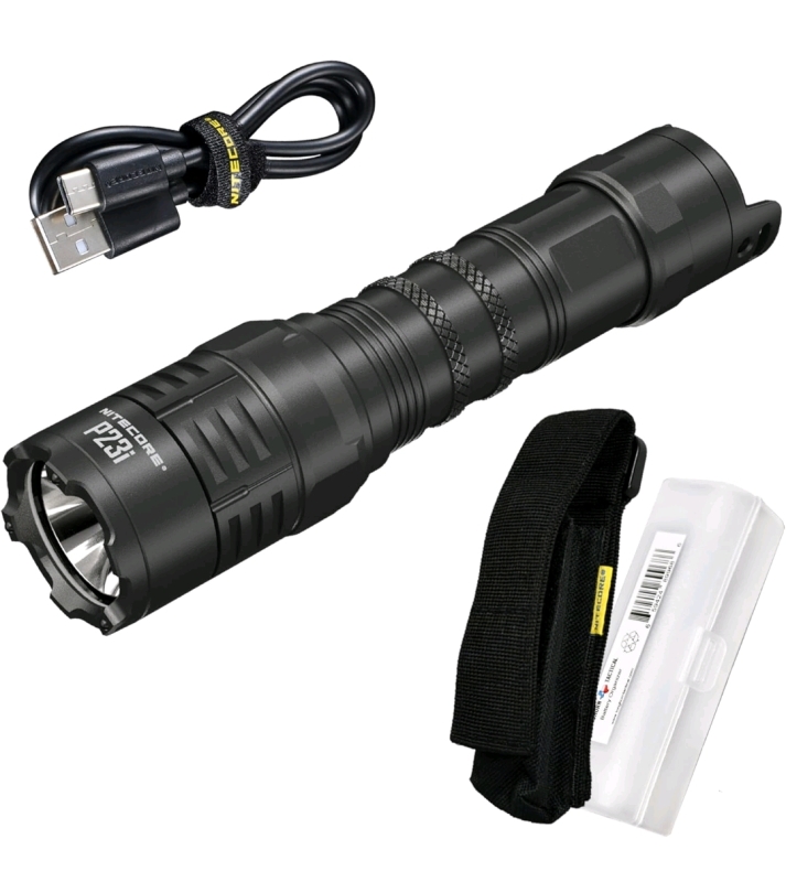 New: Nitecore p23i Long Range Tactical Flashlight - Retails for Over 150$ - 3000 Lumens