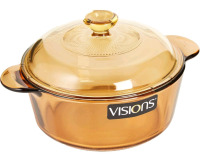 New: Visions - 2.25L Covered Versa Pot - Retails for 70$