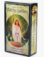 New | Tarot Of The Witch's Garden Tarot Deck | Measures 2.5" x 4" x 1"