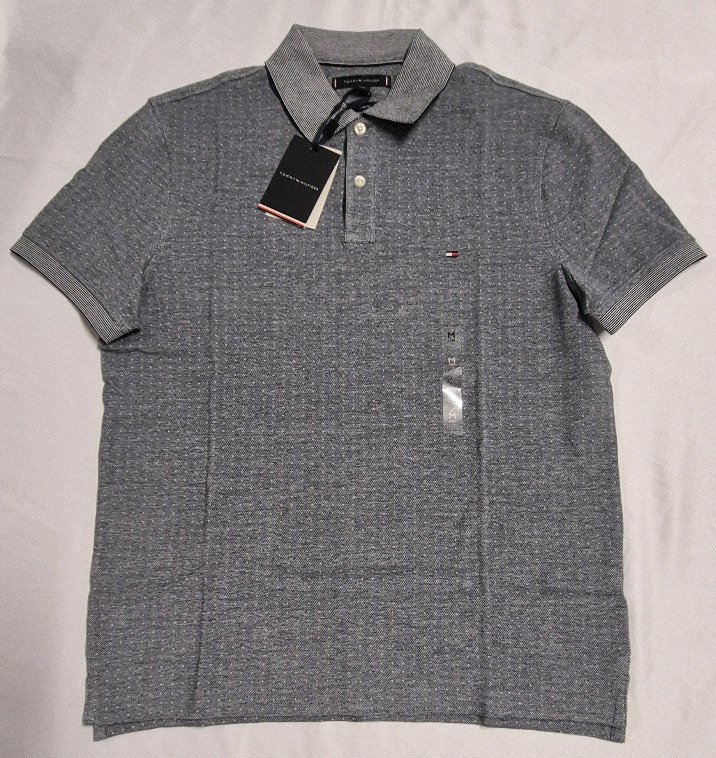 New TOMMY HILFIGER sz Med Men's Collared Shirt Retails for $79.50