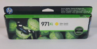 New - HP 971XL YELLOW Printer Ink for HP OfficeJet Pro Printer . Retail $200+