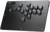 New COSMOX Gaming Hautepad R16 Black Leverless Controller Arcade Stick: Premium Black Leverless Controller with Rims & Crystal Low-Profile Switch for PC/PS4/Switch | Retails for $135.99!