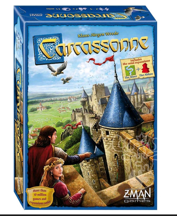 New | Carcassonne Puzzle Game By; Z-Man Games