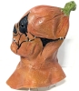 New REV Pumpkin Face Zombie Rubber Latex Halloween Mask | One Size Fits Most Adults | Retails for Over $50! - 3