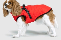 New: Poochbarck 3 in 1 Winter Jacket for Dogs XL - Red