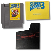 Vintage Nintendo SUPER MARIO BROS 3 for the NES with Sleeve & Booklet