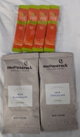 2 New Moonstruck Creamy Milk Chocolate Cocoa Packs(33g Each, Best Before 11/12/27) & 4 New Cusa Tea Instant Chai Tea Packs. (1.6g Each)