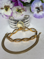 3 Vintage Statement Bracelets