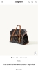 WOW! New SONGMONT "The Small Shan Briefcase" Full Grain Leather, TPU & Chinese Silk Bag | Colour: The Nightfall | Retails for $617!! - 2