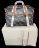 WOW! New SONGMONT "The Small Shan Briefcase" Full Grain Leather, TPU & Chinese Silk Bag | Colour: The Nightfall | Retails for $617!! - 3