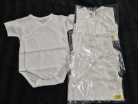 4 New Size 3-6 Months Baby Onesies