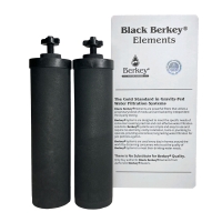 2 New Black Berkey Elements - For Water Purification System Retails for $237